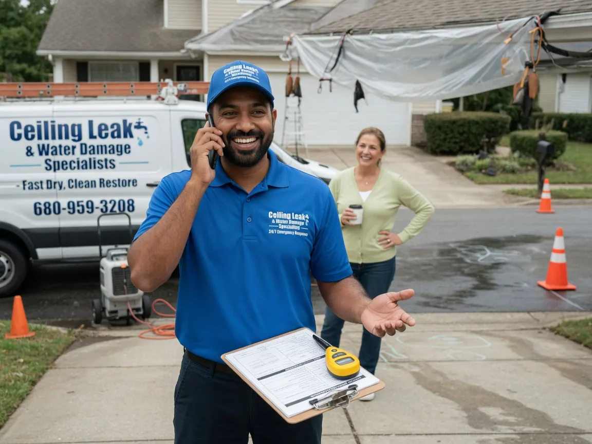 Ceiling Leak Cleanup Telford, TN FAQs