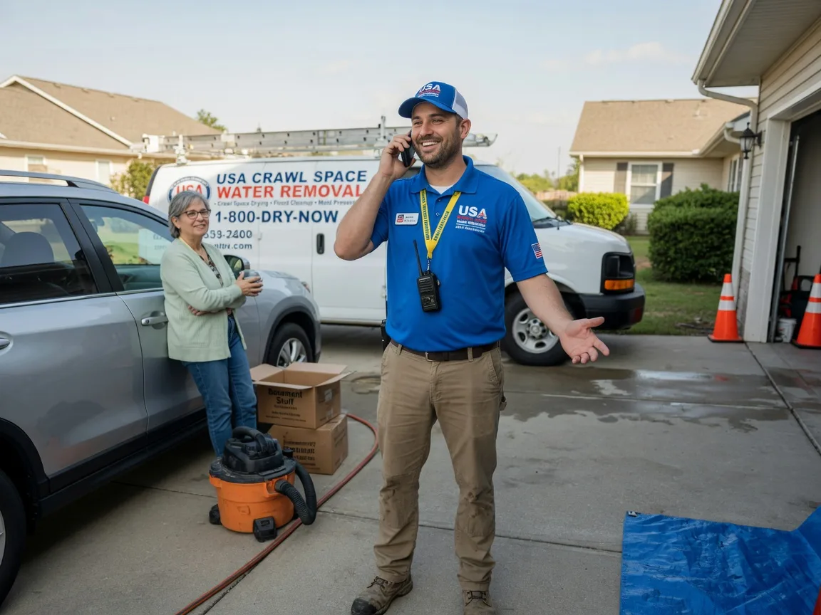 Crawl Space Water Removal Telford, TN FAQs